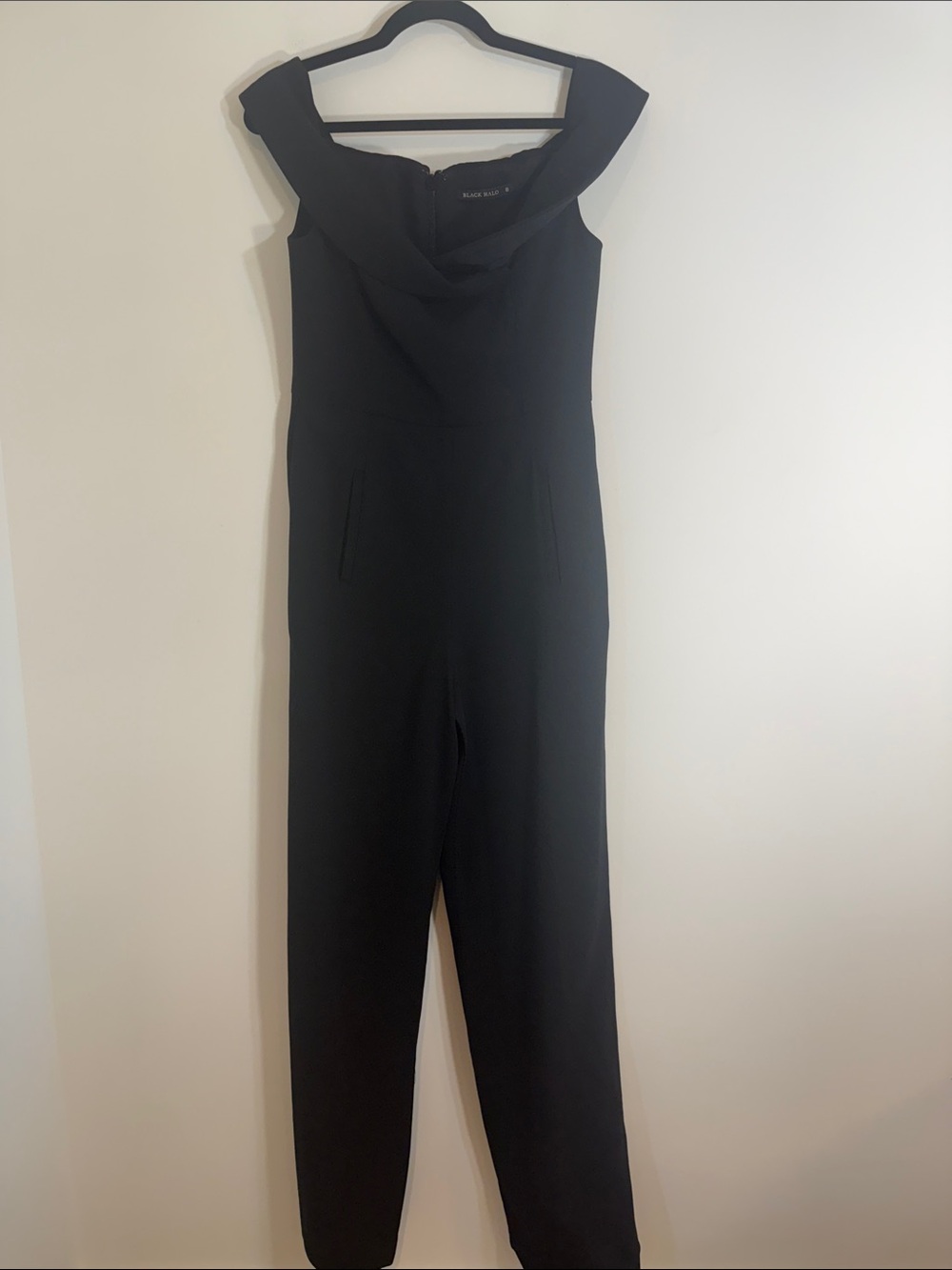 Black Halo women's jumpsuit in Black